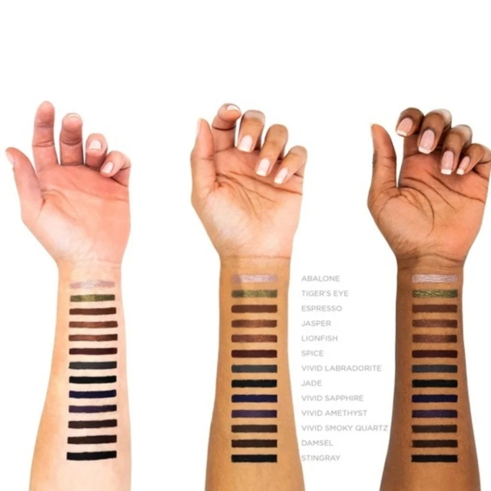 Tiger's Eyes Stila Smudge & Set Waterproof Eye Liner Brand New In Box Full Size